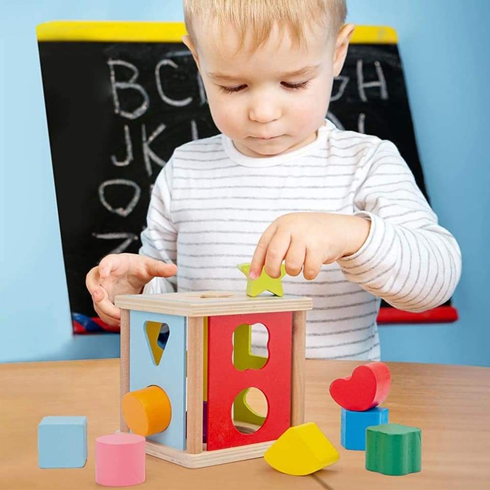 Cube shape sorting ⋆ BrainySparks